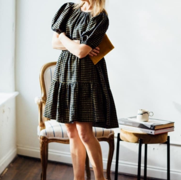 Ulla Johnson Plaid Dress - Picture 1 of 4